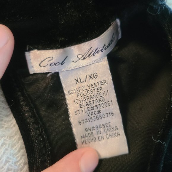 Black Velvet collared Dress - Picture 4 of 4